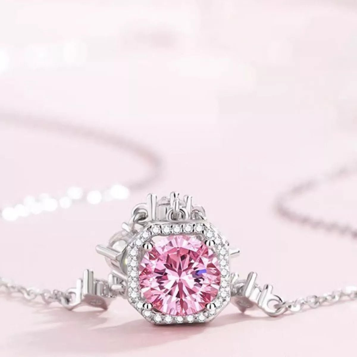 925 Silver Zircon Necklace