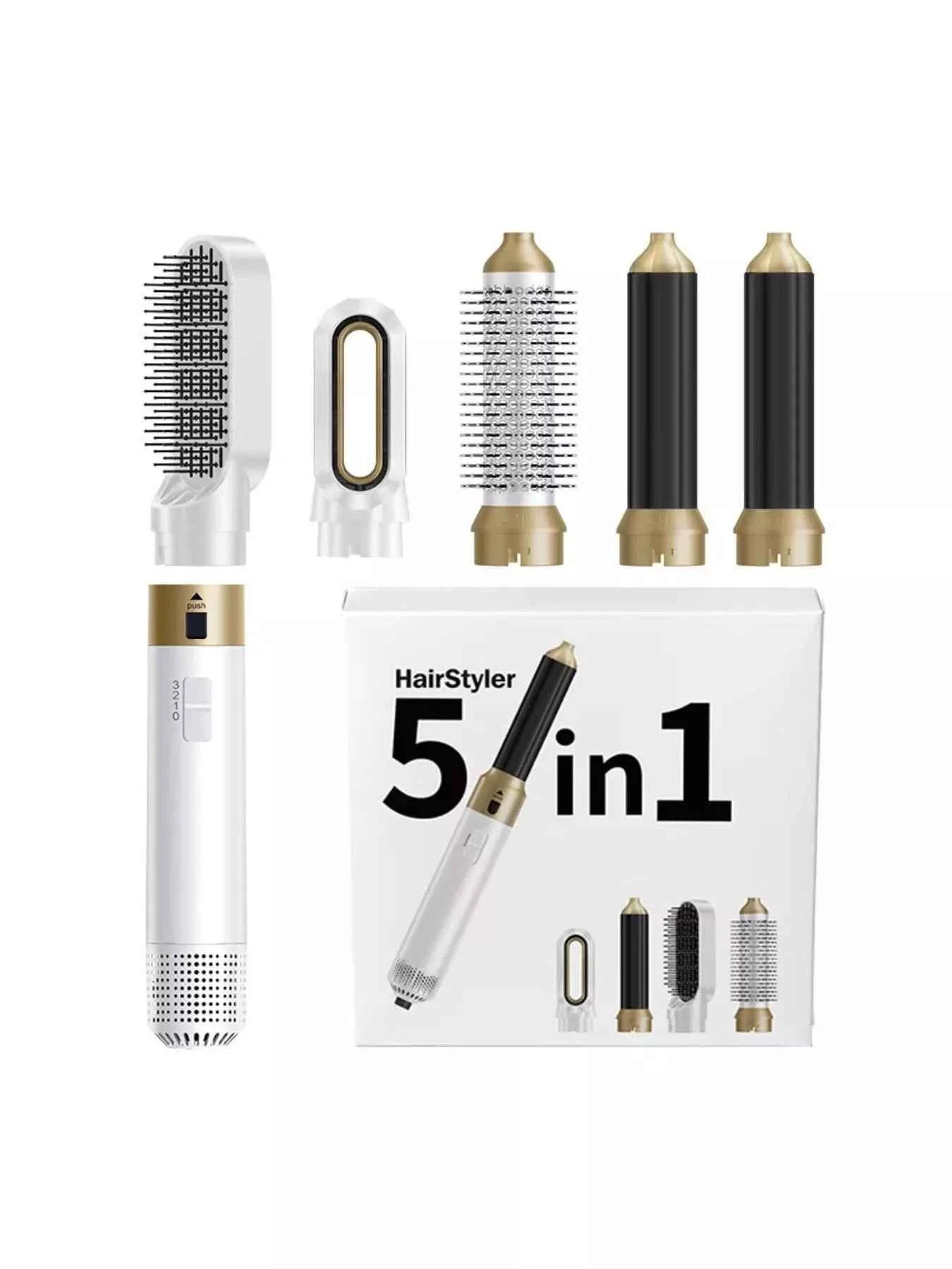 5-in-1 Interchangeable Hot Air Brush