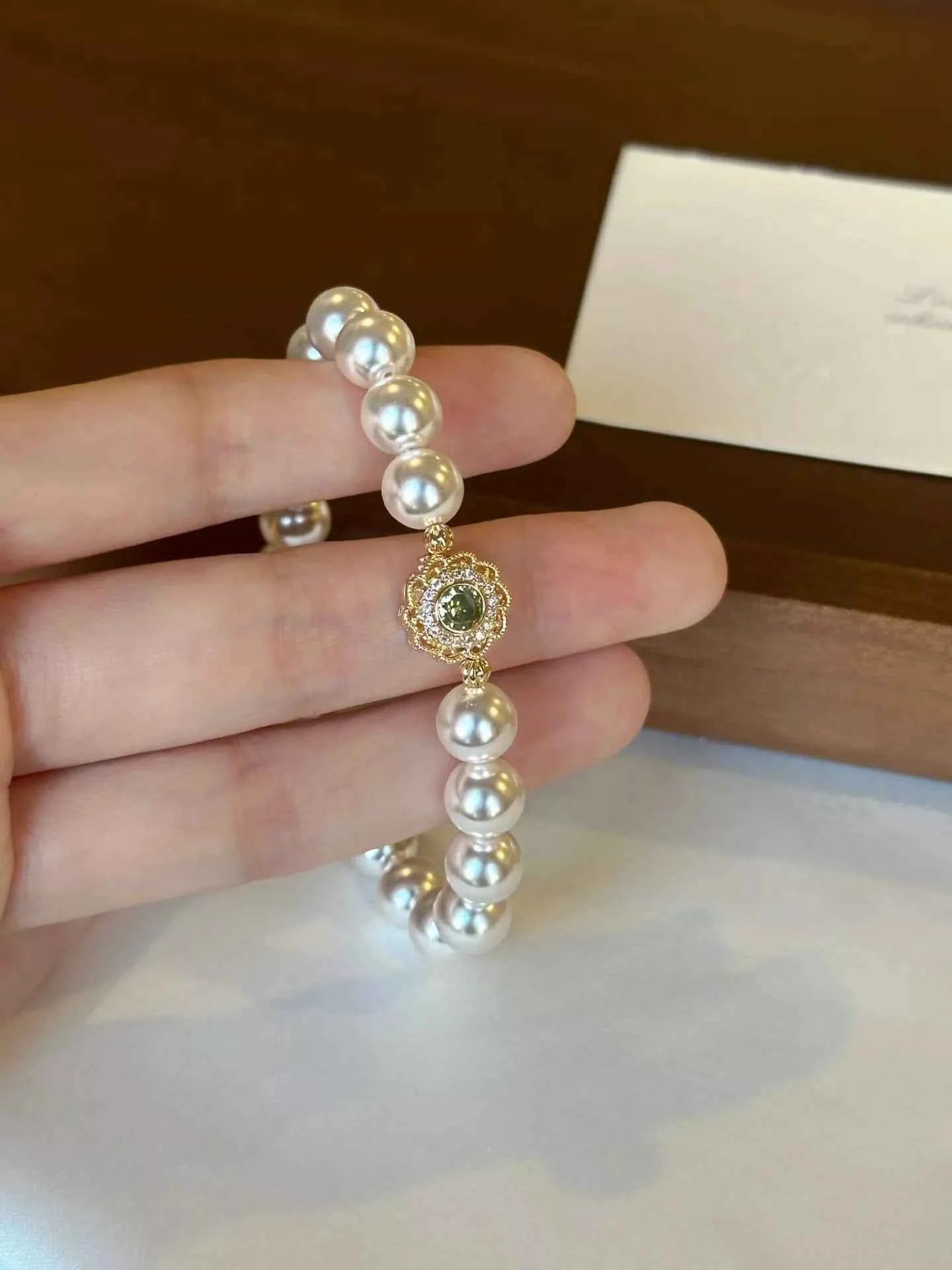 Pearl Flower Bracelet