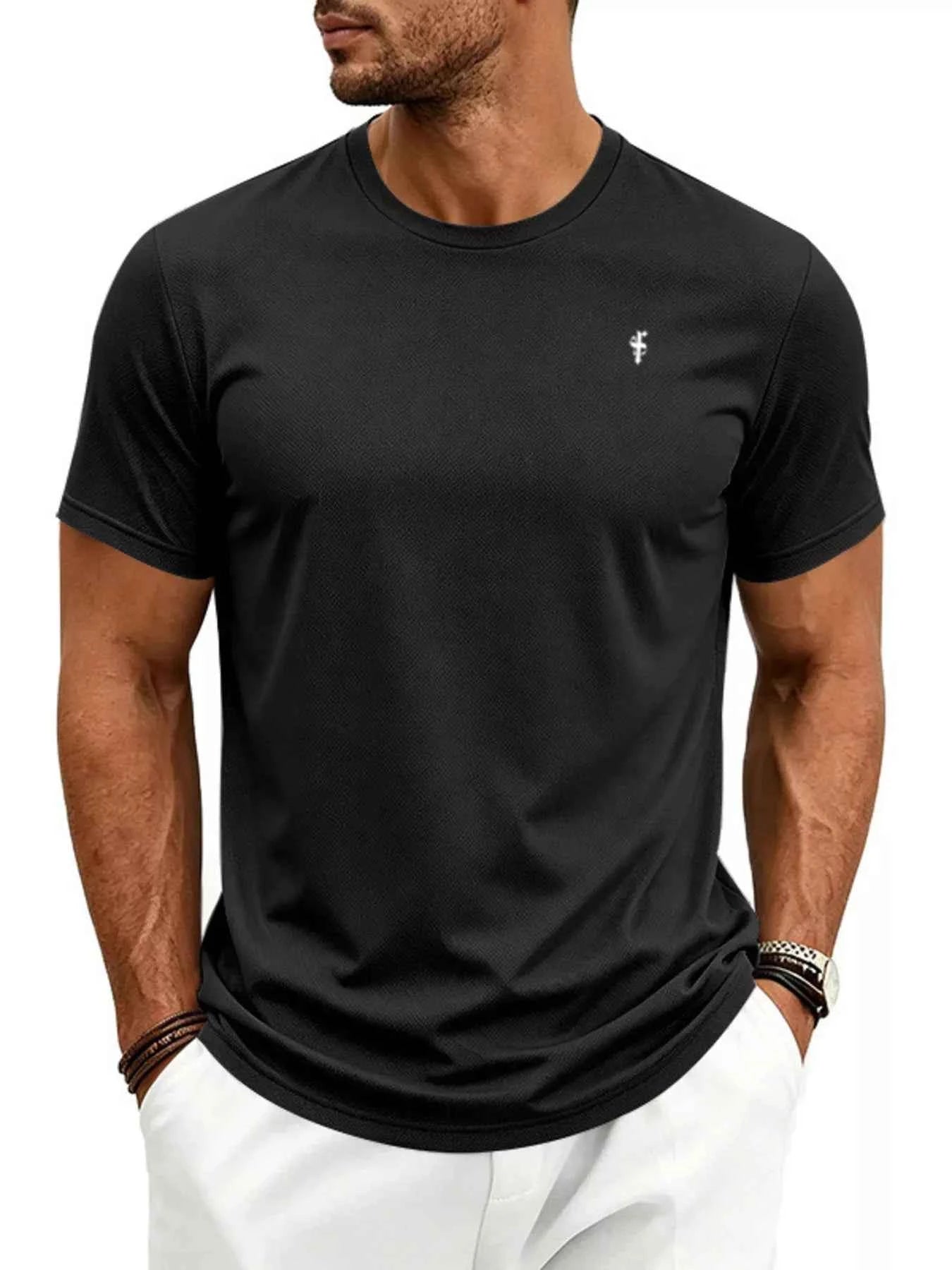 Men's Full Size Classic Fit Crew Neck T-Shirt Plus Size