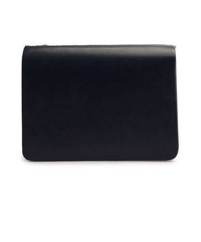 THE PURPLE SACK Beaded Hawaii Clutch
