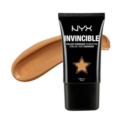 NYX Invincible Fullest Coverage Foundation 0.85 fl oz