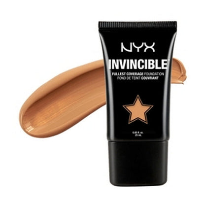 NYX Invincible Fullest Coverage Foundation 0.85 fl oz
