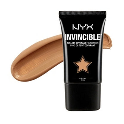 NYX Invincible Fullest Coverage Foundation 0.85 fl oz