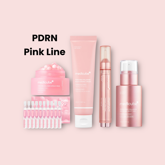 Medicube PDRN Pink Line Skincare Bundle Anti-Aging 5-Piece