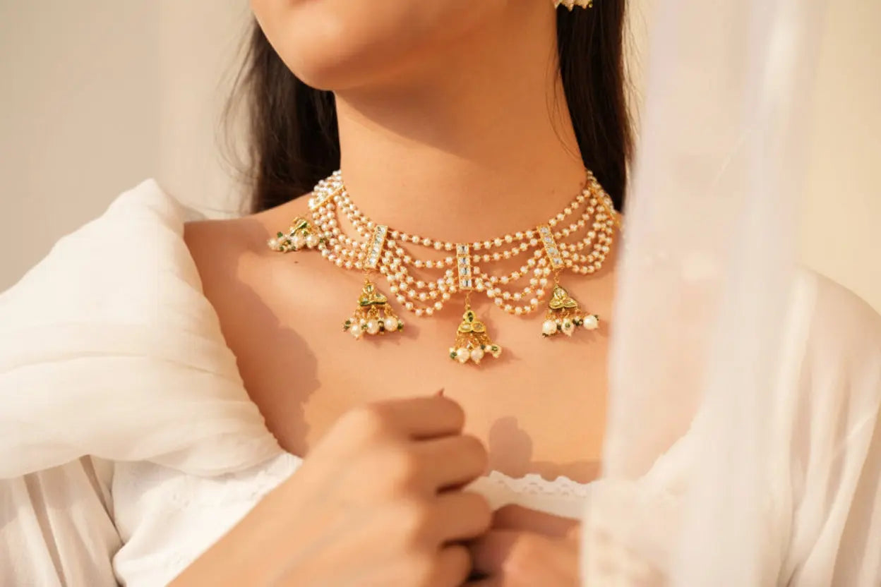 Pearl Beads Necklace Set - Beau-tish Beau-tish