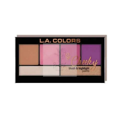 L.A. COLORS So Cheeky Blush & Highlighter Beau-tish