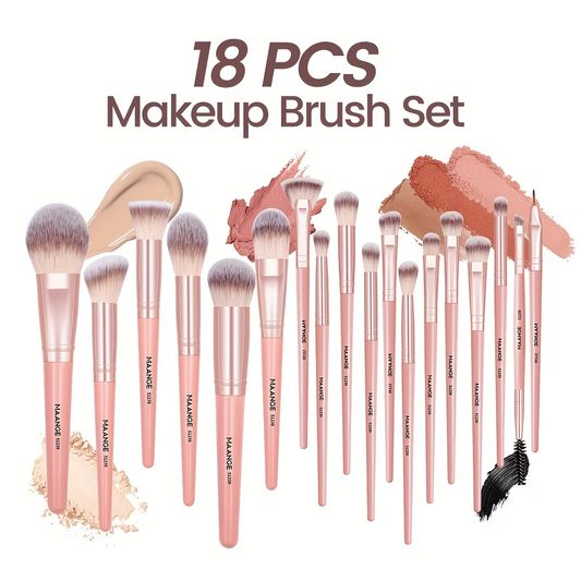 MAANGE 18-piece professional makeup brush set