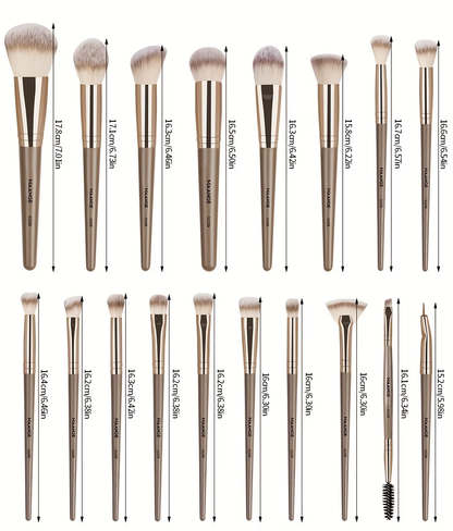 MAANGE 18-piece professional makeup brush set