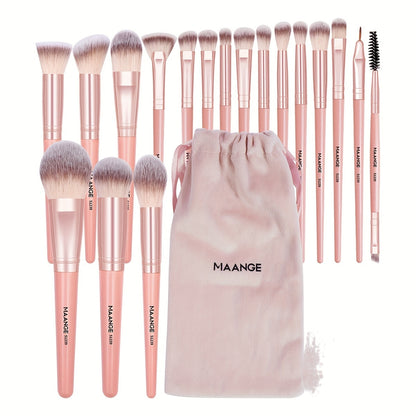 MAANGE 18-piece professional makeup brush set
