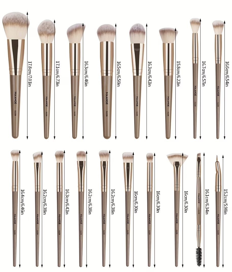 MAANGE 18-piece professional makeup brush set