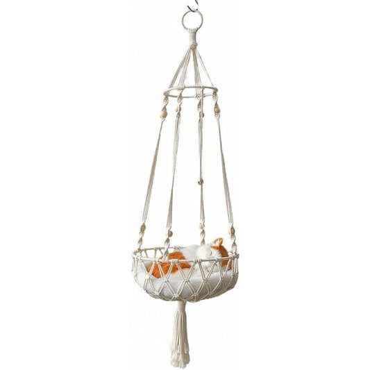 Hanging Cat Hammock – Indoor Cat Bed, Swing Nest & Cosy Resting Space