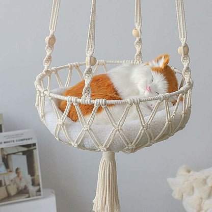 Hanging Cat Hammock – Indoor Cat Bed, Swing Nest & Cosy Resting Space