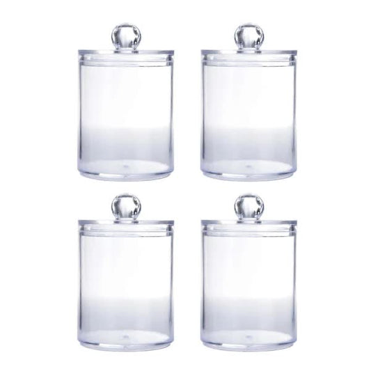 Crystal Glass Jars with Removable Lids