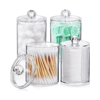 Crystal Glass Jars with Removable Lids