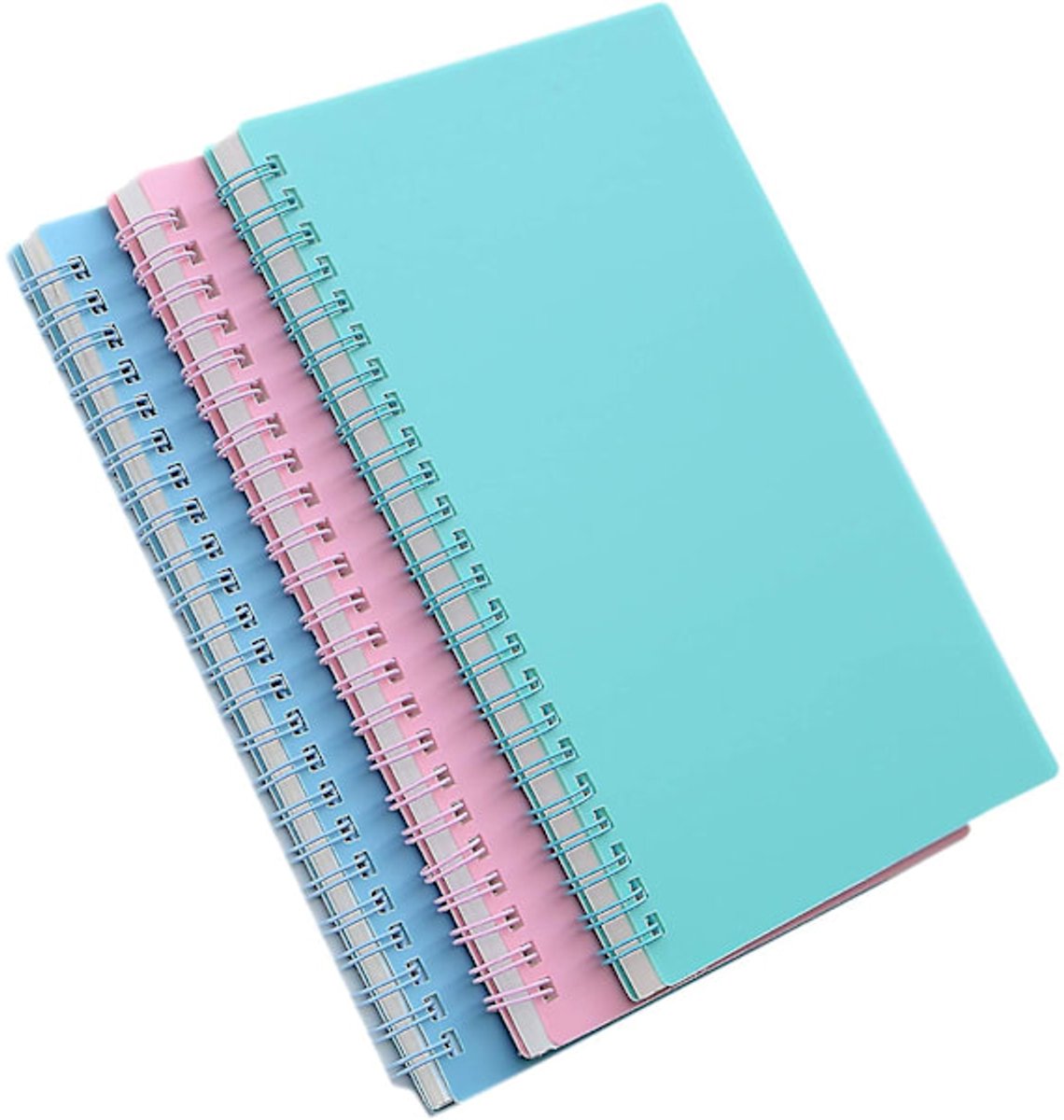 3-Pack Spiral Notebooks – Minimalist Lined Journals