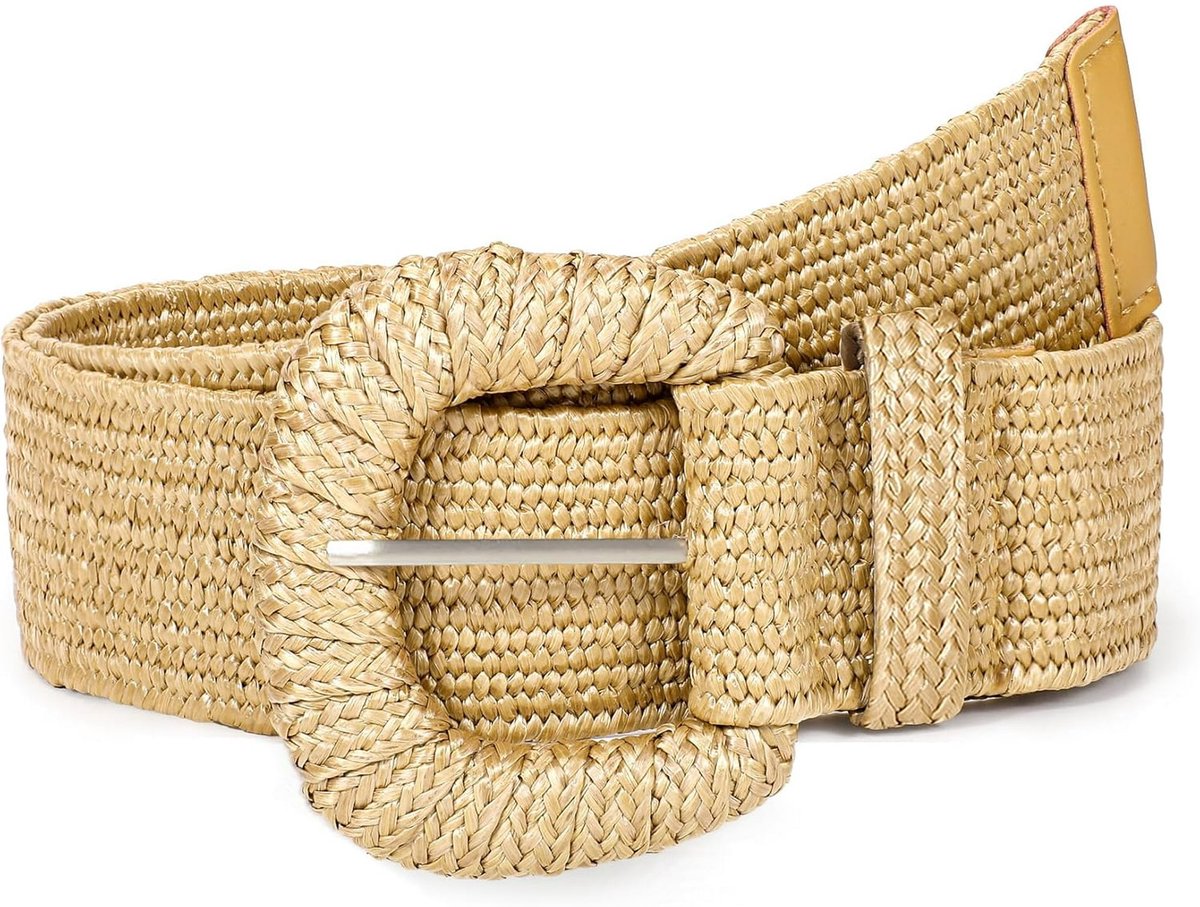 Fashionable Bohemian belts - Rattan belts Raffia women's belts