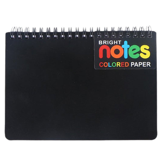 Wirebound College Ruled Notebook – 100 Sheets with Colour-Coded Pages