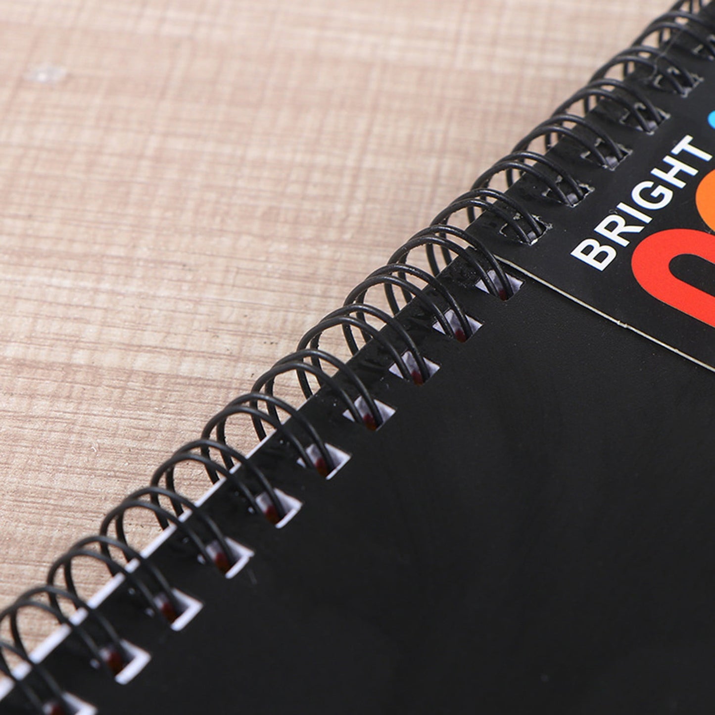 Wirebound College Ruled Notebook – 100 Sheets with Colour-Coded Pages
