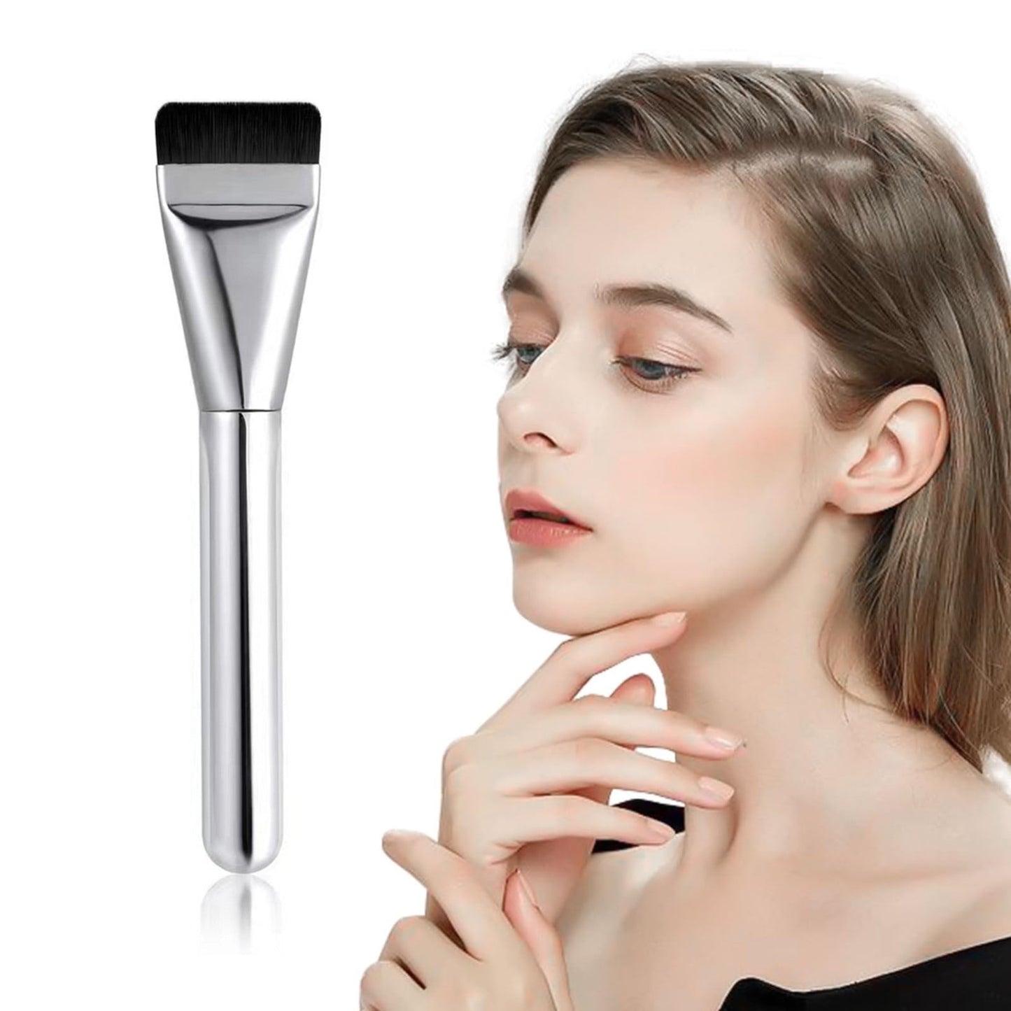 Flat Lightweight Foundation Makeup Brush