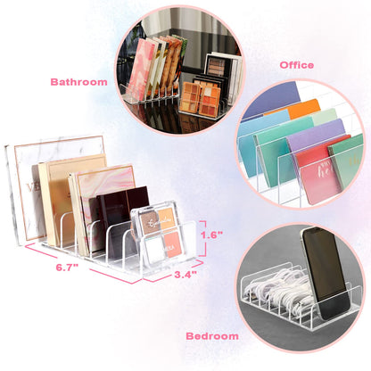Makeup Organizer - Acrylic Holder - Transparent - 1 Piece