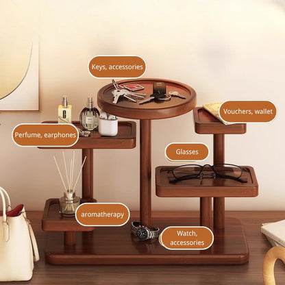 Wooden Perfume & Jewellery Display Stand