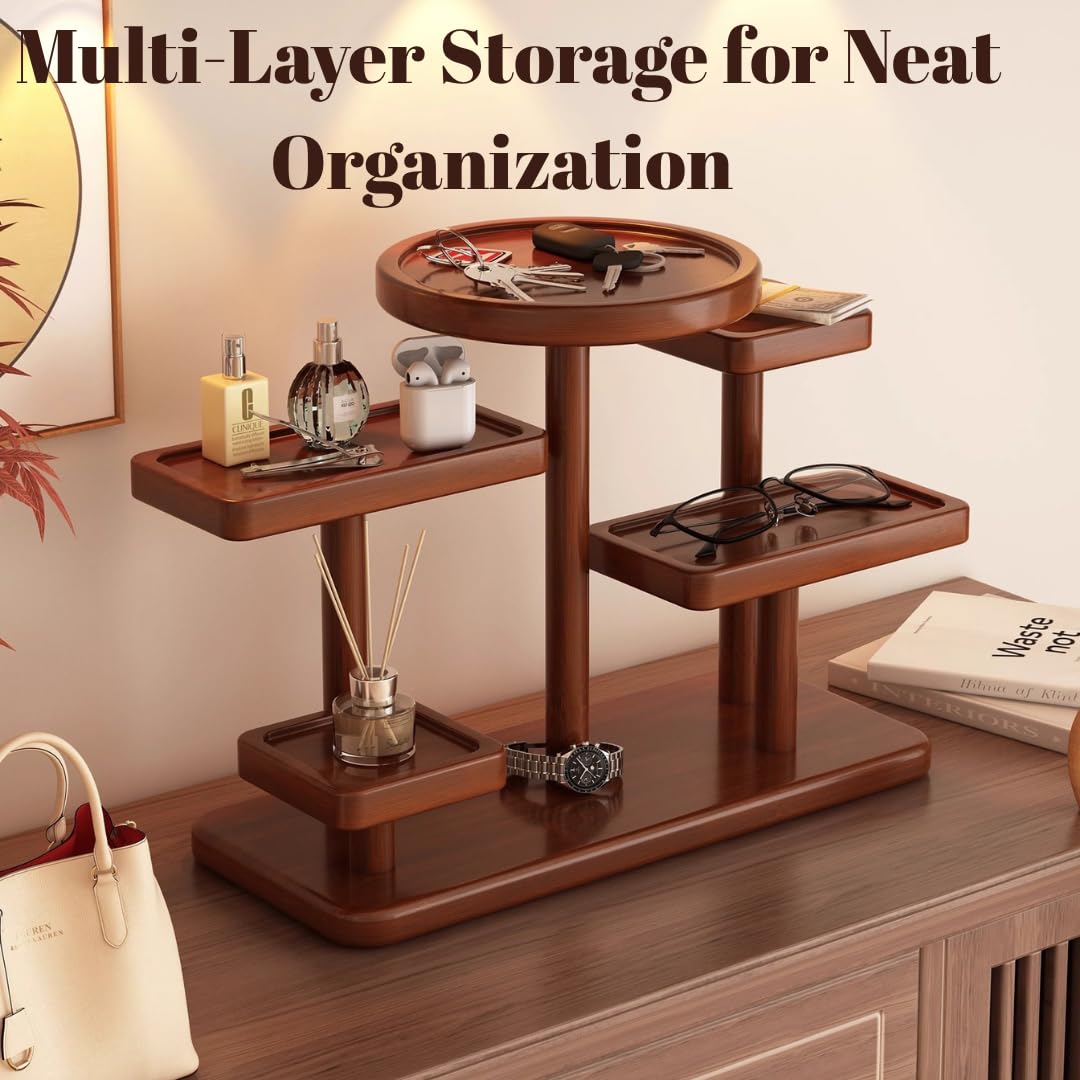Wooden Perfume & Jewellery Display Stand