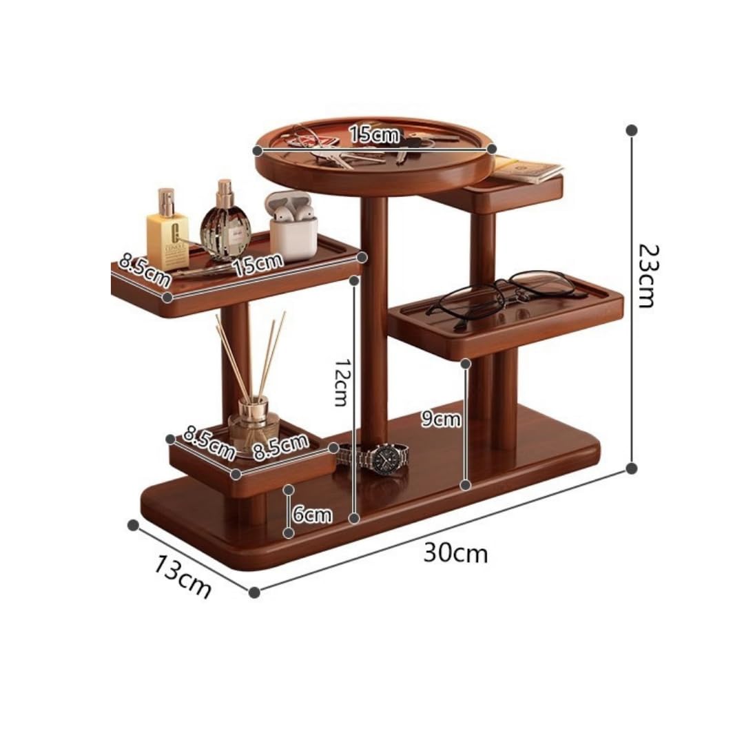 Wooden Perfume & Jewellery Display Stand