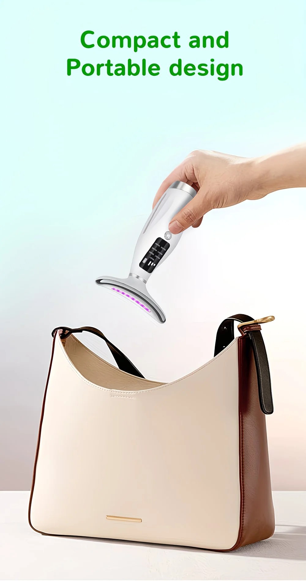 Rechargeable Facial and Neck Beauty Device, 7-Mode Facial Massage