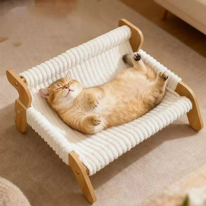 Plush Cat Bed & Dog Sofa – Nordic-Style Warm Pet Lounge Chair