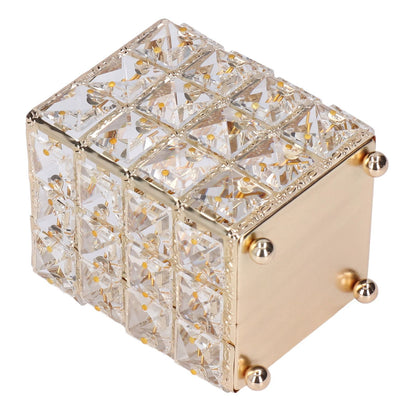European Style Makeup Brush Holder – Luxury Gold Cosmetic Storage Cup