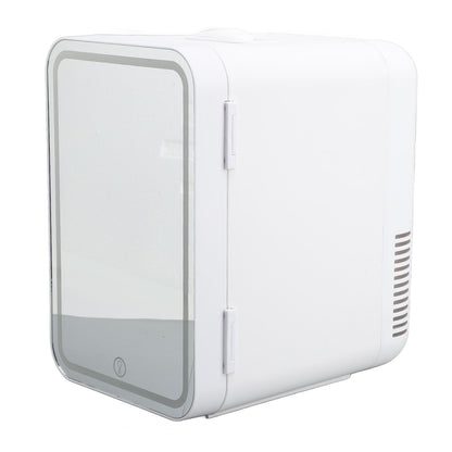 8L Skincare Fridge with Dimmable LED Mirror