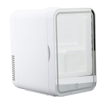 8L Skincare Fridge with Dimmable LED Mirror