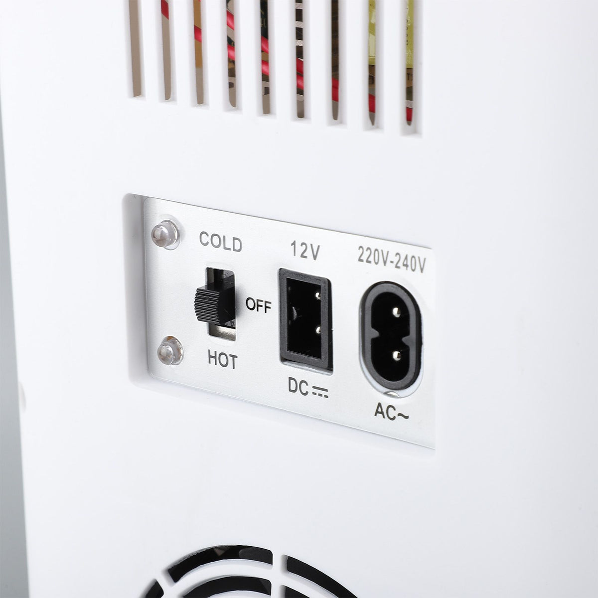 8L Skincare Fridge with Dimmable LED Mirror