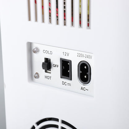 8L Skincare Fridge with Dimmable LED Mirror