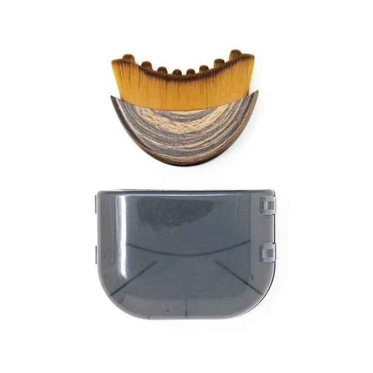 Lymphatic Contour Face Brush Nylon Makeup w/ Cover