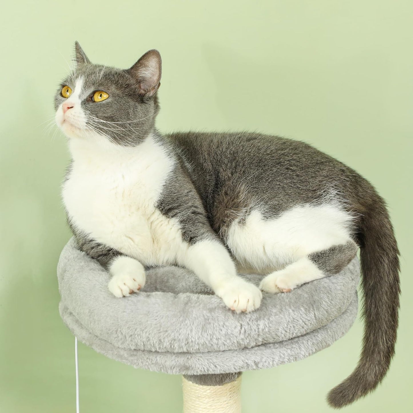 Large Cat Tree Tower – Plush Perch, Condo, Scratching Posts & Paw Scratcher