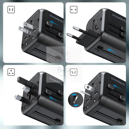 CHOETECH PD5008 30W Fast Universal GaN Travel Charger - Beau-tish Beau-tish