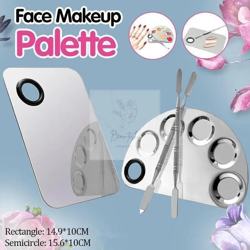 Stainless Steel Makeup Mixing Tool - Beau-tish Beau-tish