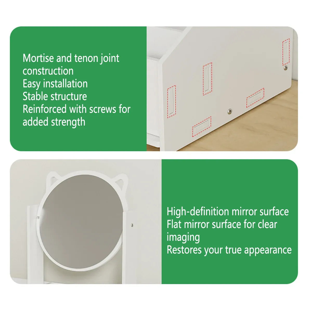 Portable Makeup & Jewellery Organiser with Mirror