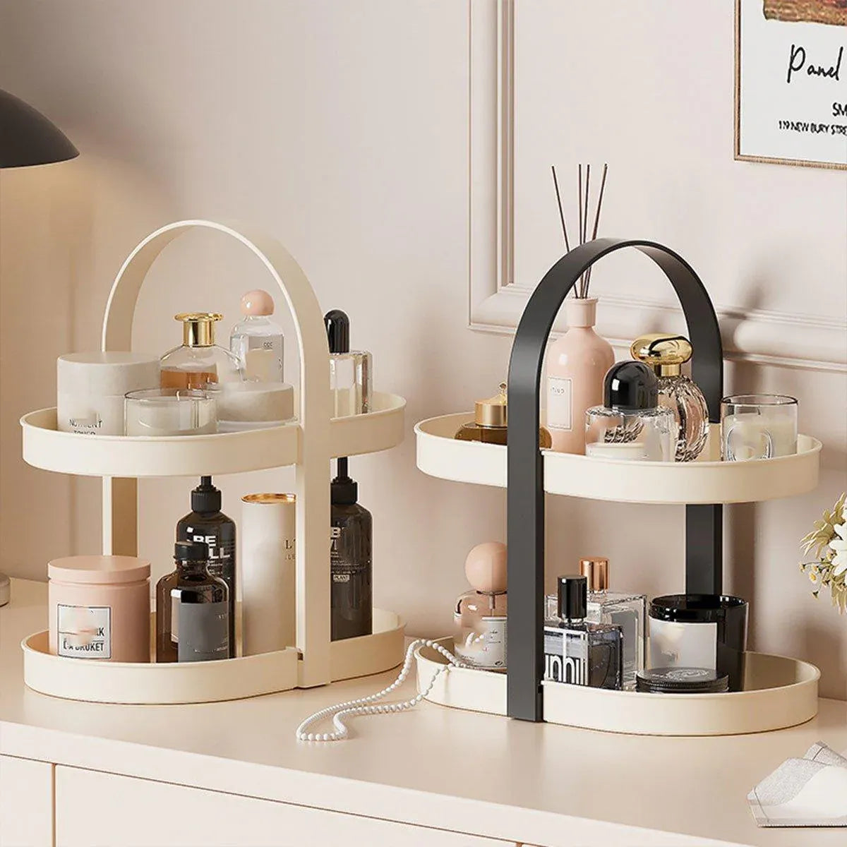 Makeup, Skincare & Perfume Organiser – Black
