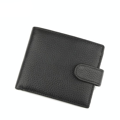 Rfid-blocking Short Men Wallet - Anti-magnetic