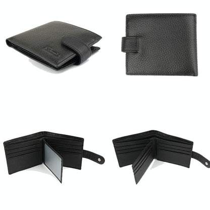 Rfid-blocking Short Men Wallet - Anti-magnetic