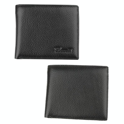 Men Leather Coin Wallet with Rfid Protection