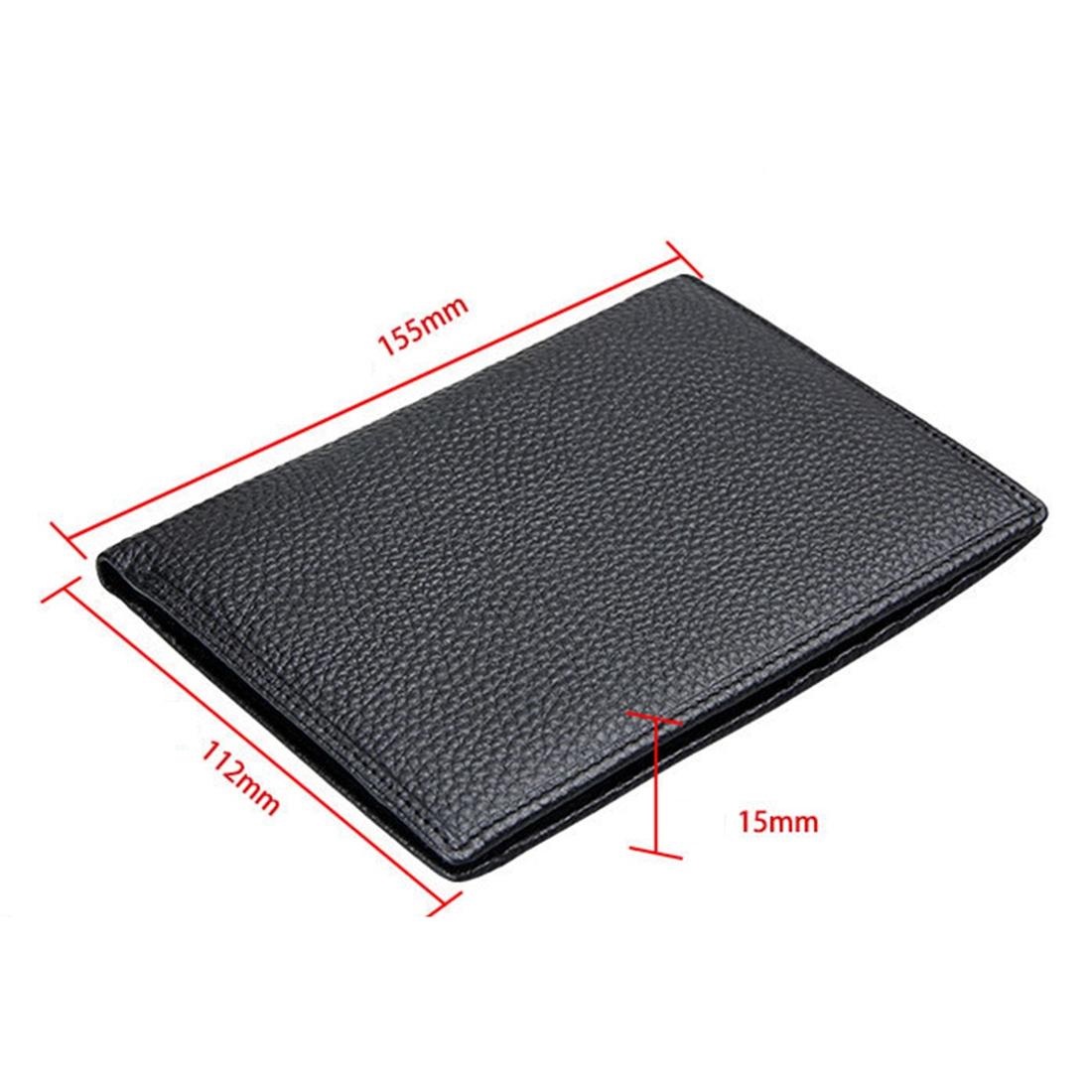 Men Rfid Wallet with Passport Holder - Multi-functional