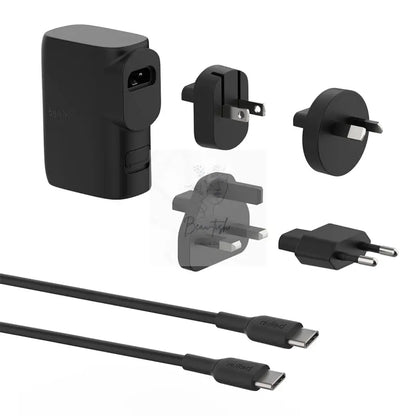 Belkin BoostCharge Hybrid  Wall Charger 25W + Power Bank 5K with Travel Adapter Kit - Beau-tish Beau-tish