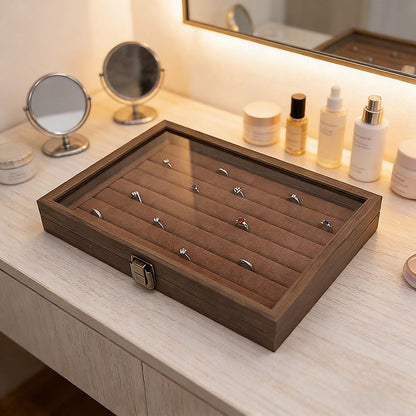Wooden Jewellery Storage Box