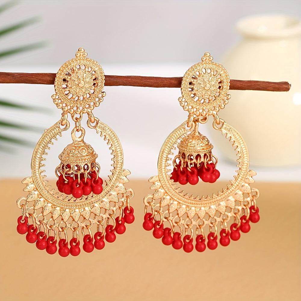 A Pair of Bohemian Earrings - a Stylish And Elegant Gift from Europe And America