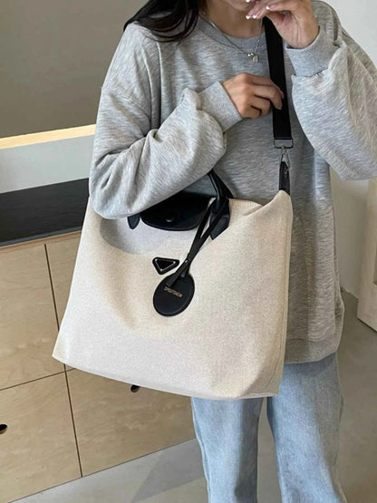 Canvas Travel Bag with Detachable Strap