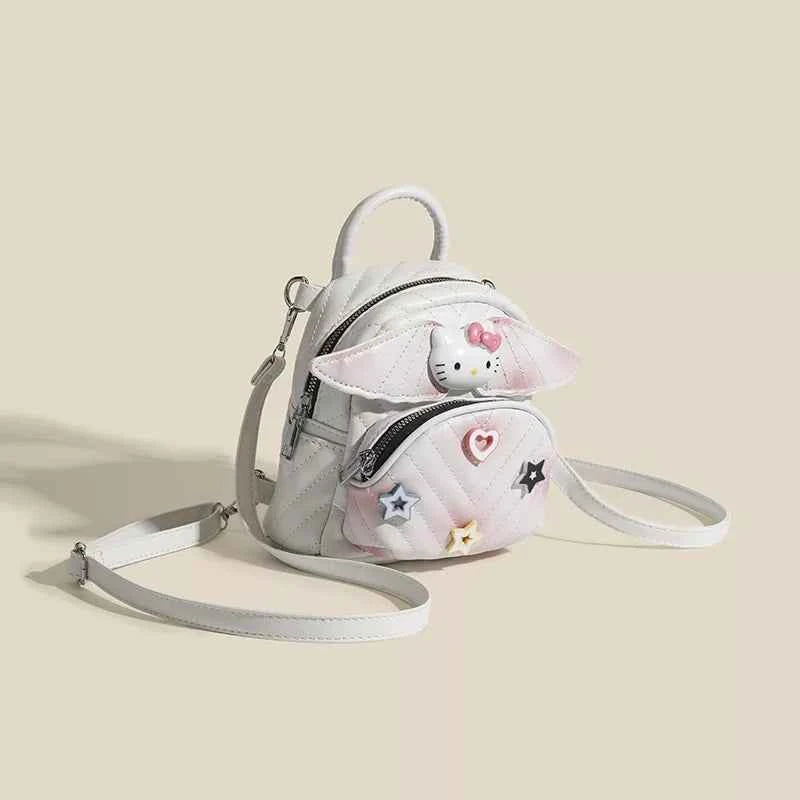 Wings Leather Backpack Bag